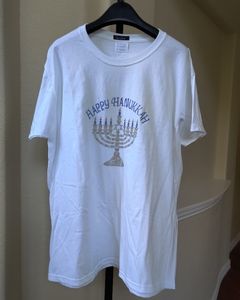 Happy Hanukkah White T-SHIRT.